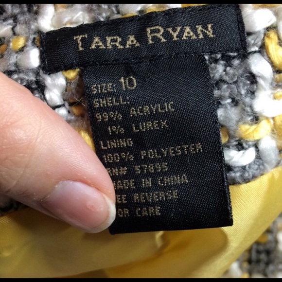 Tara Ryan Multi-Colored Blazer, NWOT, Size 10 - Picture 3 of 7